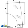 A & I Products Glass, Door (LH) - Tinted 66" x46" x4" A-T1155-70772